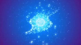 ​A captivating digital animation of a vibrant blue light energy core  pulsing and expanding. - Powered by Shutterstock - Get 15% off with code: PIKWIZARD15