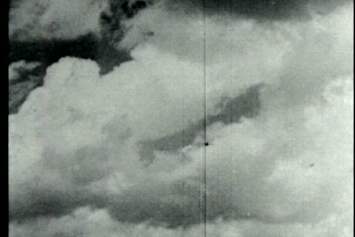 1940s - The Air Force bombs German factories in World War II. Good strafing and bombing footage.