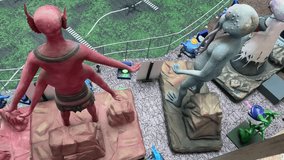 Fantasy Demon and Angel Statues Display - Powered by Shutterstock - Get 15% off with code: PIKWIZARD15