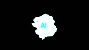 AI Digital Mind Animation, Cognitive Process Graphic, AI Thinking Symbol, Logic and Innovation Icon, Digital Circuits Animation, Data Flow and AI - Powered by Shutterstock - Get 15% off with code: PIKWIZARD15