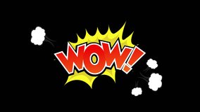 WOW Comic Text Pop Art Explosion Illustration - Powered by Shutterstock - Get 15% off with code: PIKWIZARD15