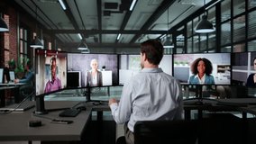 Virtual Meeting. Online Video Chat For Elearning Conference. - Powered by Shutterstock - Get 15% off with code: PIKWIZARD15