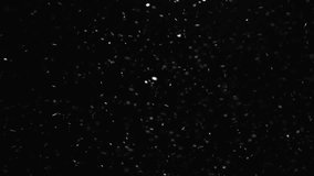 Christmas evening near the New Year tree and a cozy fireplace, in front of the window behind which the full moon hangs, and it is snowing. 3D screen server. - Powered by Shutterstock - Get 15% off with code: PIKWIZARD15