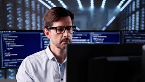 Cyber Security Technician In Data Center Operations Server Room - Powered by Shutterstock - Get 15% off with code: PIKWIZARD15