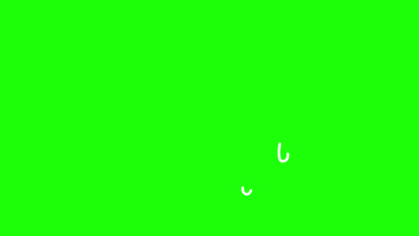 Cute doodle icons expression symbol effect cartoon style, tears, cold, sweat drops, surprised, sketch animated elements on transparent background