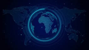 World map High speed internet wireless data transmission, Global connection network - Powered by Shutterstock - Get 15% off with code: PIKWIZARD15