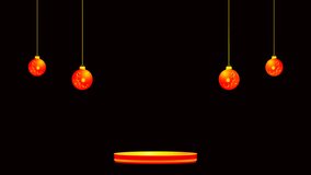 christmas background with balls alpha channel - Powered by Shutterstock - Get 15% off with code: PIKWIZARD15