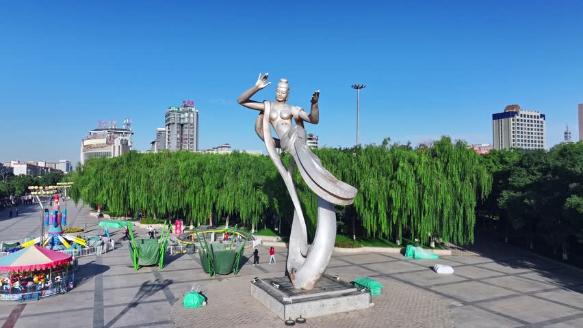 Gansu, China. Jiuquan City Gansu, China. 