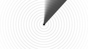 Radar screen animation with scanning signal and passing waves. Radar screen detects movement using radio signal. Radar interface shows signal flow in a digital tech environment. - Powered by Shutterstock - Get 15% off with code: PIKWIZARD15