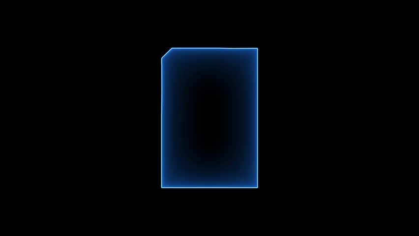 Neon Universal Technology neon Line and frame Video overlay Futuristic HUD Head up display interface template with basic geometry line element. Video template widescreen aspect ratio 4k video.
