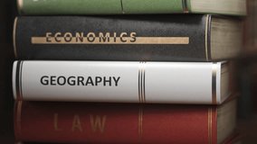 Stack of educational books and textbooks representing academic disciplines and subjects. 3D Illustration - Powered by Shutterstock - Get 15% off with code: PIKWIZARD15