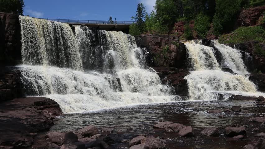 Middle Falls - Gooseberry Falls State Park, Minnesota