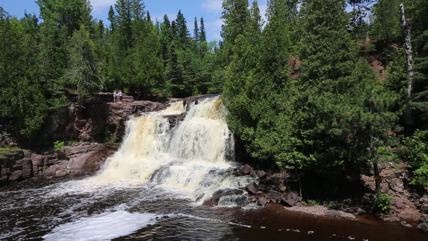Upper Gooseberry Falls - Gooseberry Falls State Park, Minnesota