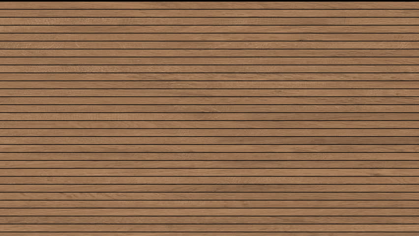 Real Contemporary minimalist interior design, light wood lines in minimalist style, on the concrete ceiling in modern interior. Piece of wood on ceiling