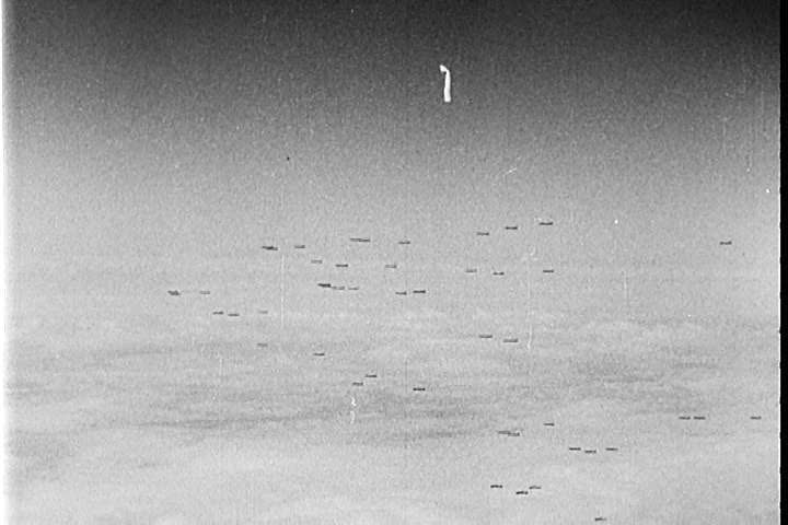 1940s - Air Force bombers are prepared for a run over Germany in World War Two.