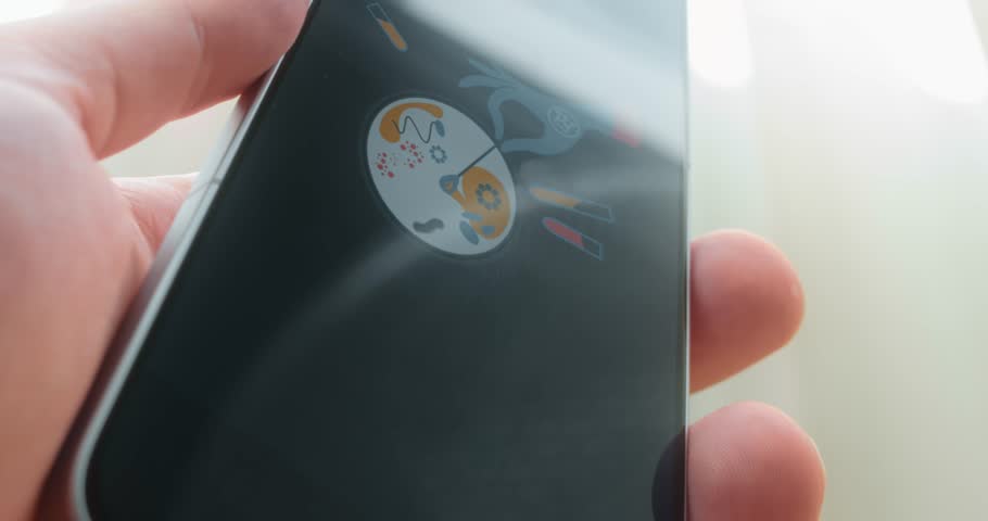 Performing of a biological test, presentation