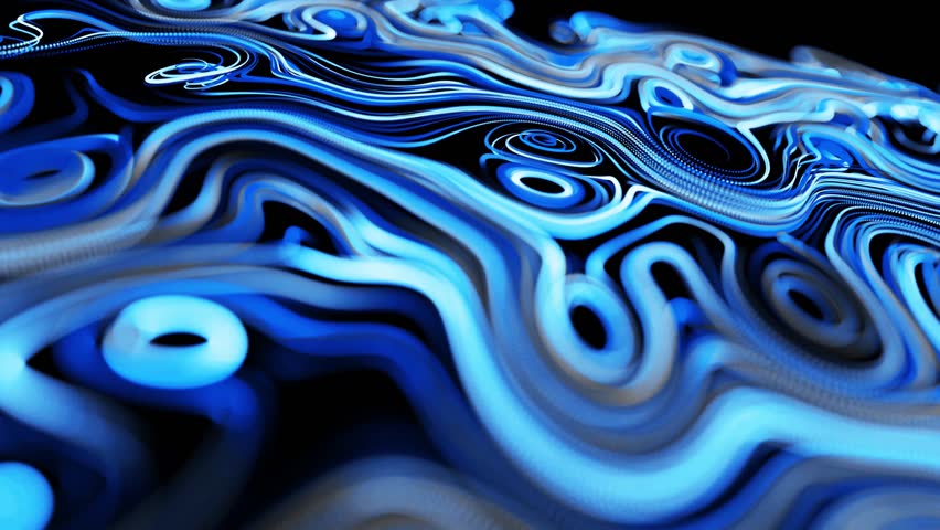 Motion Design Element: Swirling Particles Loop