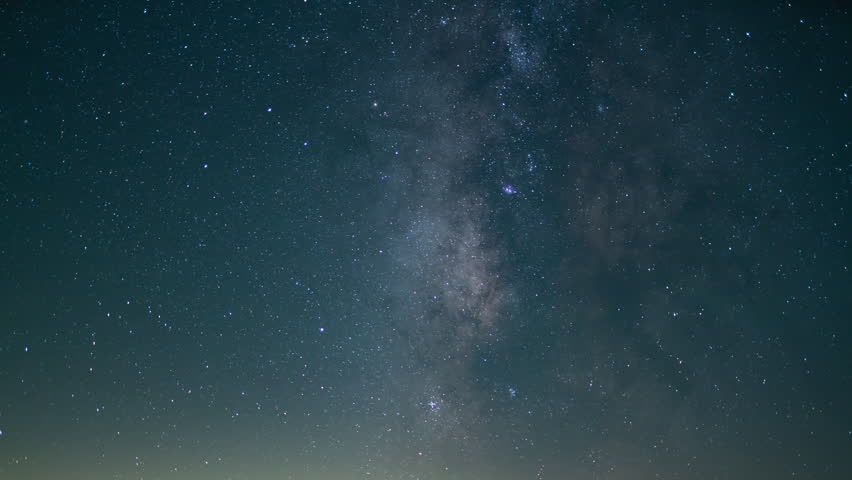 Milky Way Galaxy and Delta Aquarids Meteor Shower Above Trona Pinnacles 50mm Southeast Sky Death Valley Region California USA