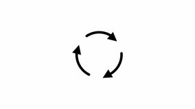 Animation icon animation icon shows bar graph data iteration in circular arrows movement. - Powered by Shutterstock - Get 15% off with code: PIKWIZARD15