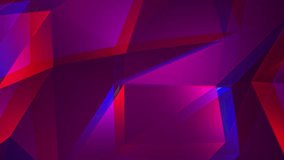 Bright vibrant neon colored low poly shapes background animation. Shiny polygonal triangle shapes in gentle motion. Full HD and looping animation. - Powered by Shutterstock - Get 15% off with code: PIKWIZARD15