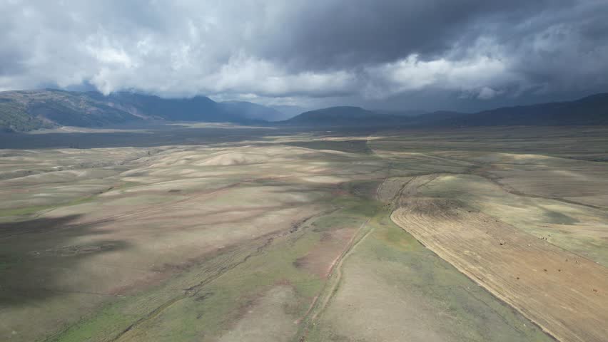 Aerial phooraphy of mountins,rassland and forests in Xinjiang Povine in western China
