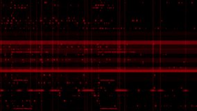 Abstract background of red digital noise, glitches, and corrupted data fragments. Seamless loop for technology, cybersecurity, error screen, or hacking concepts. Futuristic bad signal effect - Powered by Shutterstock - Get 15% off with code: PIKWIZARD15