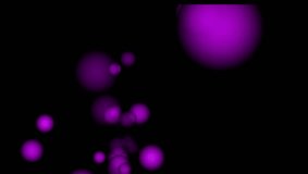 Numerous purple and pink spheres of varying sizes float against a dark, black background with soft lighting and gradients. - Powered by Shutterstock - Get 15% off with code: PIKWIZARD15