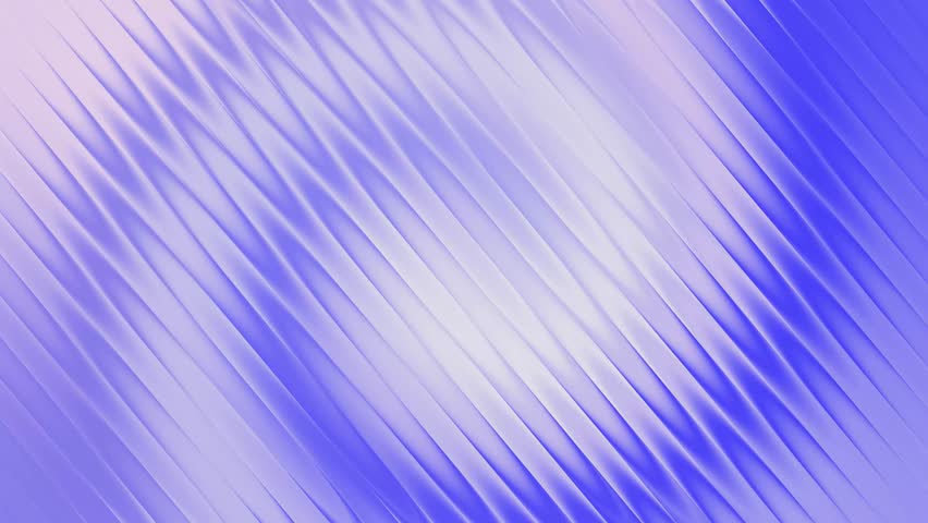 Fine periwinkle streaks form ribbed lines and shimmering highlights across a cool gradient in a fractal glass style. Bright, clean loop for tech intros, slideshow titles, motion design, and modern soc