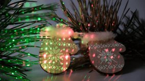 Christmas Fairy Festive background. Christmas atmosphere. Blinking lights. Happy New Year	 - Powered by Shutterstock - Get 15% off with code: PIKWIZARD15