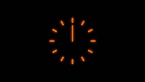 Stopwatch animated icon Loop Green Screen channel. Clock with moving arrows with moving arrows. Time run. Animated Clock Ticking showing four o'clock past 5 minutes Isolated in Pink Background - Powered by Shutterstock - Get 15% off with code: PIKWIZARD15