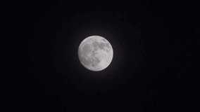 Beautiful clear shot of a full moon on a clear night - Powered by Shutterstock - Get 15% off with code: PIKWIZARD15