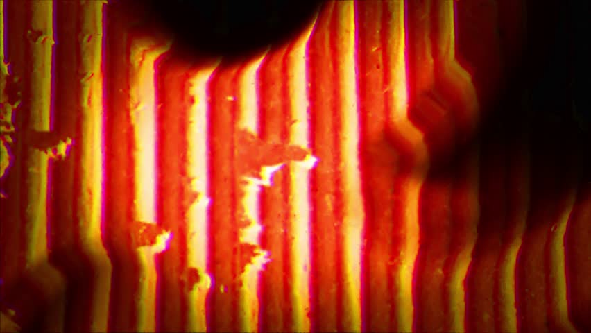 Animated creepy pumpkin on dark grunge background. Ideal for Halloween projects, spooky trailers and thriller aesthetics