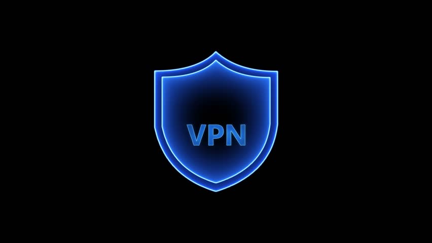 VPN (Virtual private network) vector icon. Internet security concept and privacy