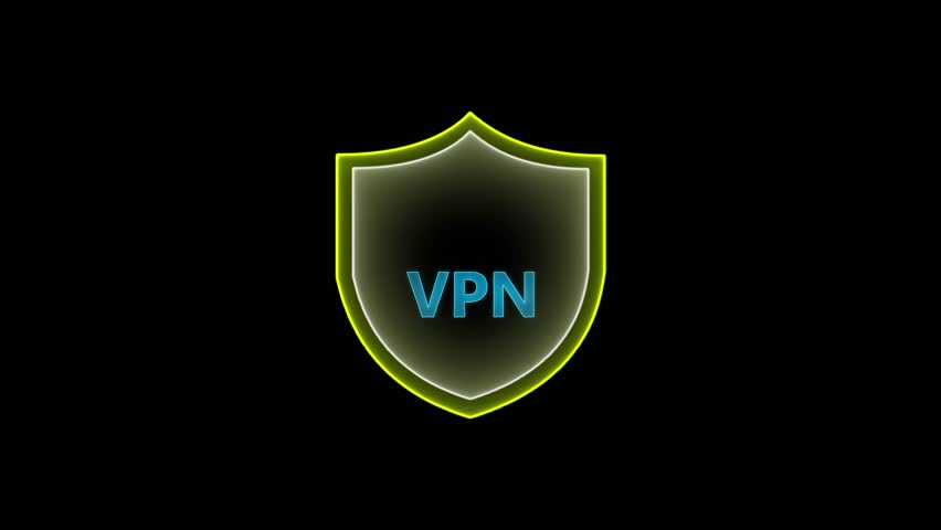 VPN (Virtual private network) vector icon. Internet security concept and privacy