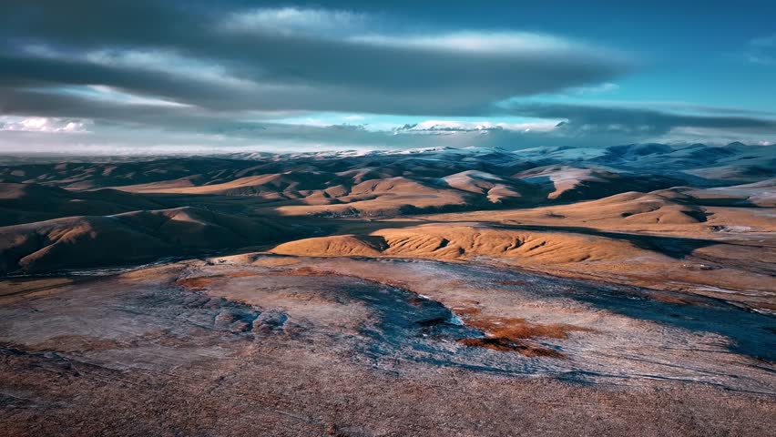Aerial view of the terrain in Mountain Range Nature Reserve