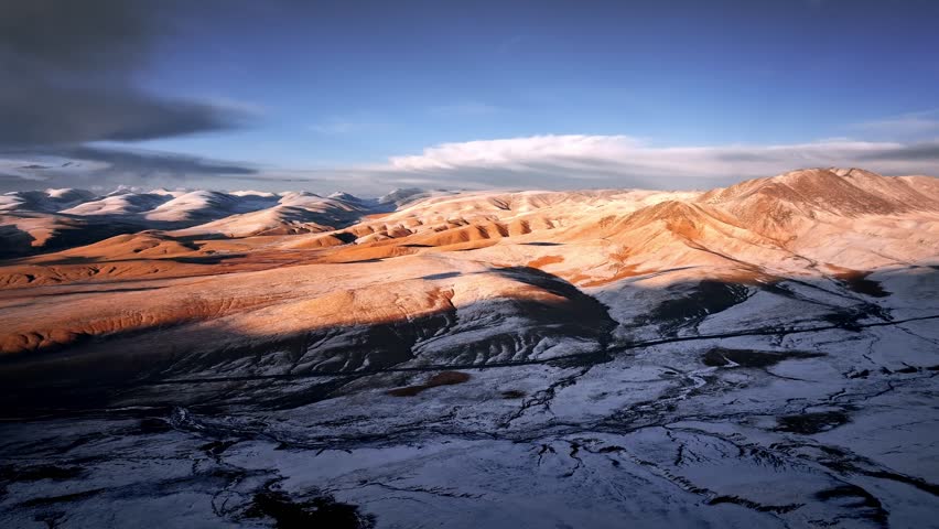Aerial view of the terrain in Mountain Range Nature Reserve