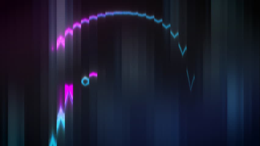 Shattered glass effect with glowing neon lines in blue and purple hues, combining motion blur and digital distortion for a dramatic, tech-inspired visual atmosphere.