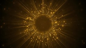 Glitter Light circle trail Sparkling dust trail spiral particle . holiday event title festival Christmas, Diwali, Ramadan. circles sparkles dots. Luxury black Friday sale, birthday party, night music - Powered by Shutterstock - Get 15% off with code: PIKWIZARD15