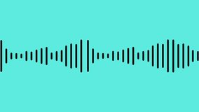 Abstract Soundwave Animation Background Audio Spectrum animated Visualizer Loop Music Waveform Motion Graphics Sound Frequency Display Audio Visualizer Video for EDM Podcast DJ Studio Music Production - Powered by Shutterstock - Get 15% off with code: PIKWIZARD15