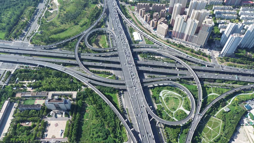 Summer morning view of Zhengzhou
