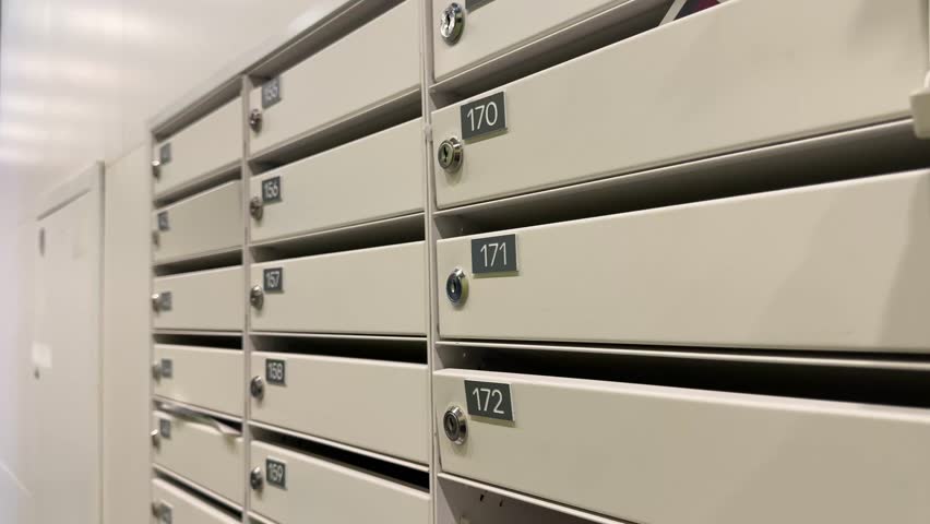 The mailbox is an essential part of daily communication, serving as a reliable means for receiving letters, packages, and important documents. It stands outside homes or within apartment buildings, of