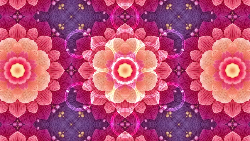 A dazzling fractal mandala featuring the Fruit of Life sacred geometry glyph at its core. This seamless 4K60 loop is perfect for VJ sets, meditation visuals, stage backgrounds, and creative content.