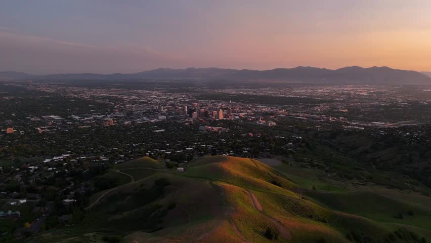 beautiful view capture from the drone 