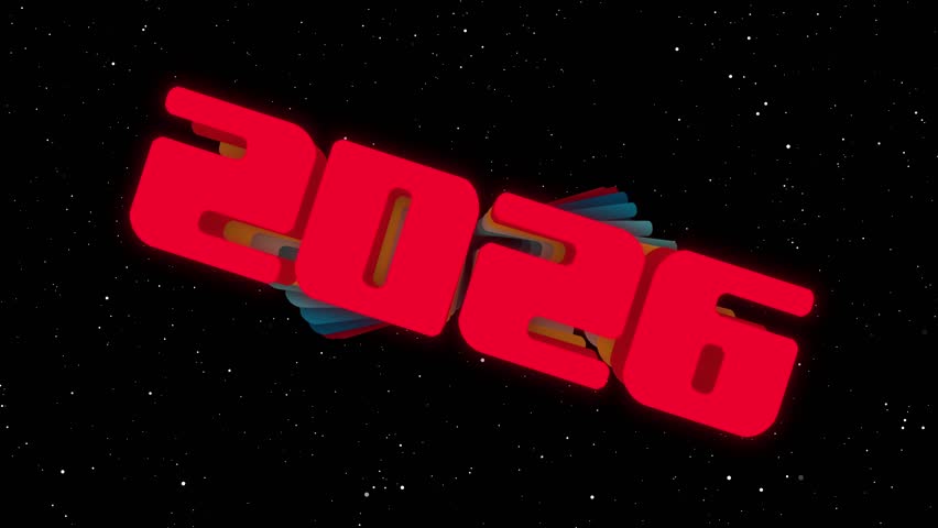 2025 logo art design. Retro, 70s style numbers. Happy New Year design element for calendar card, brochure, cover. Retro Colors from the 1970s 1980s, 70s, 80s, 90s. retro vintage 70s style stripes