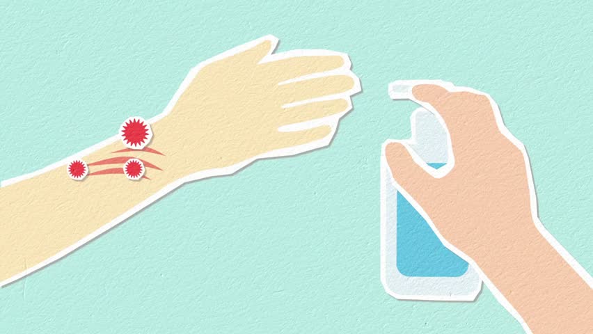 Animated alcohol sanitizer and antiseptic concept for hygiene and health safety. Perfect for medical projects, cleaning visuals, healthcare presentations, and disinfection awareness campaigns.