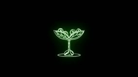 Glowing neon green dollar money tree, symbolizing growth, wealth, and
prosperity in creative animation. - Powered by Shutterstock - Get 15% off with code: PIKWIZARD15