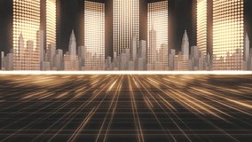 4K Futuristic Digital Cityscape with Data Streams - Powered by Shutterstock - Get 15% off with code: PIKWIZARD15