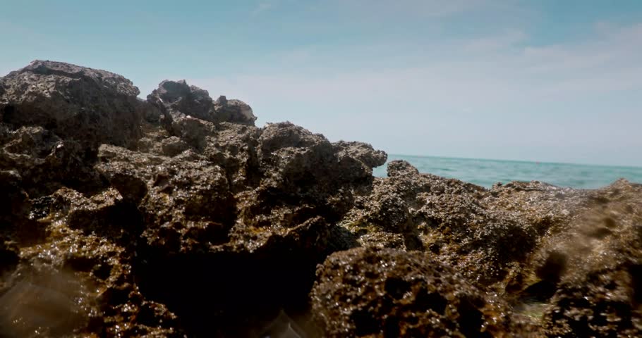 rocks, ocean, sky, water, seascape, coastal, shoreline, sea, horizon, waves, blue sky, nature, scenic, landscape, rocky coast, coastal rocks, beach, ocean view, natural beauty, sea water, calm water