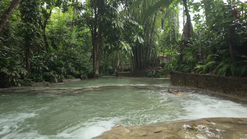 Water Running Down Hill At Dunn