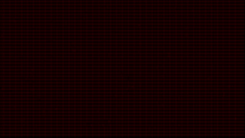 Red Abstract Stylised Glitch Animated Heart Pulse Line Indicating Functioning Cardiac Rhythm. Electrocardiogram ECG Illustrating Heartbeat from Alive Individual. Motion Graphic with Grid Background.